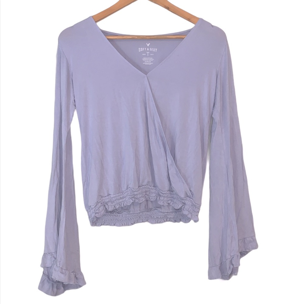 Soft lilac blouse
